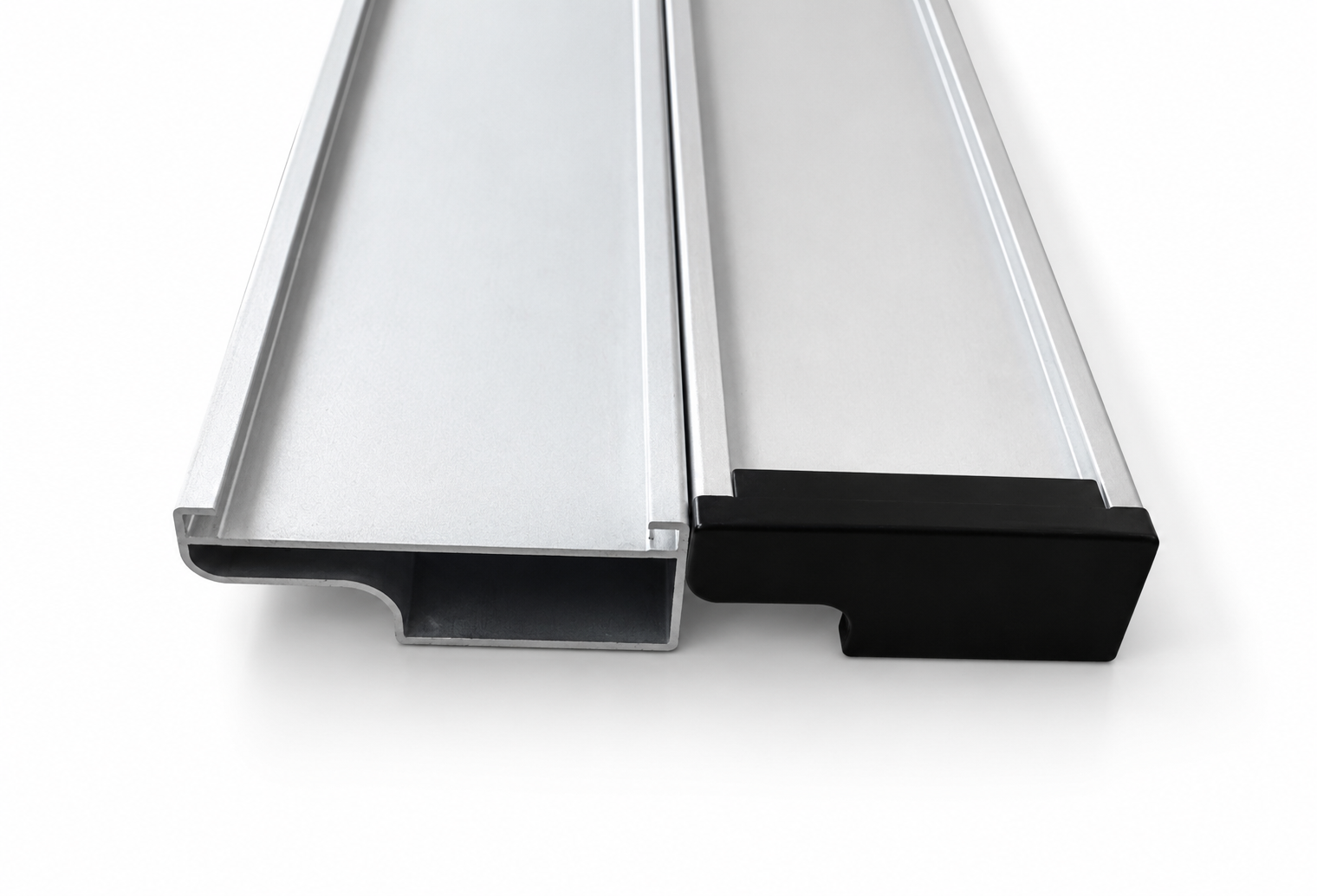 custom sandblasted aluminum profiles